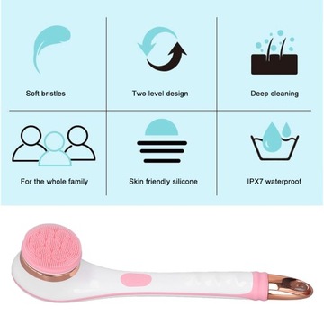 Набор электрических щеток для мытья тела