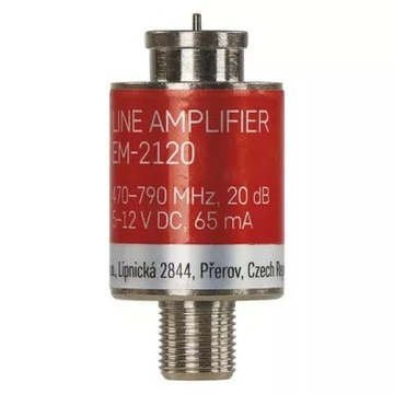 Liniowy wzmacniacz antenowy 20 dB