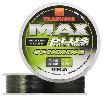 ŻYŁKA TRABUCCO MAX PLUS SPINNING 0,16 - 150m