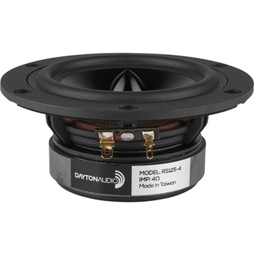 głośniki niskotonowe Dayton Audio RS125 4 om