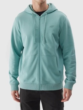 МУЖСКАЯ 4F ХЛОПКОВАЯ ТОЛСТОВКА С КАПЮШОНОМ, МОЛНИЕЙ, СПОРТИВНЫМИ КАРМАНАМИ SS240951