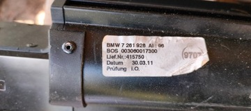 BMW E91 LCI ROLETA POLIČKA KUFRU ČERNÁ 7261926