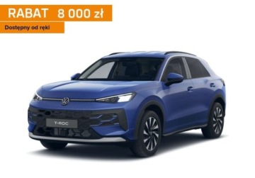 Volkswagen T-Roc II 1.5 eTSI 116KM 2025 Volkswagen T-Roc Life 1.5 eTSI 115KM DSG 1.5 Benzyna 116KM