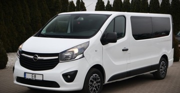 Opel Vivaro B Furgon Long H1 2,9t 1.6 BiTurbo 120KM 2017 Opel Vivaro (nr 231) 1.6 120KM 9 osob Klima Tempomat Gwarancja 1.6