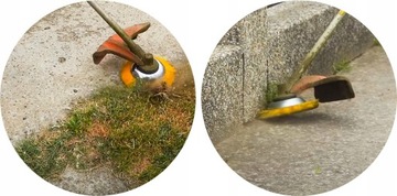 SZCZOTKA DO KOSY NYLONOWA DRUCIANA ZESTAW DO CZYSZCZENIA KOSTKI BRUKOWEJ