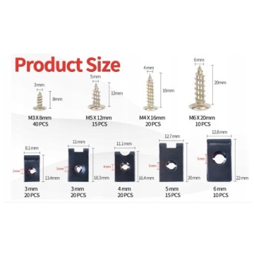 ВИНТЫ, ПЛАСТИНЫ, АВТОМОБИЛЬНЫЕ КРЕПЛЕНИЯ 170