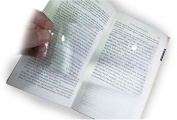 ГИБКАЯ УВЕЛИЧИТЕЛЬНАЯ ЛИНЗА ФРЕНЕЛЯ 9x13см