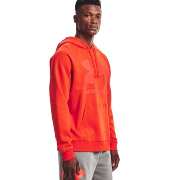 BLUZA MĘSKA DRESOWA UNDER ARMOUR SPORTOWA KANGURKA