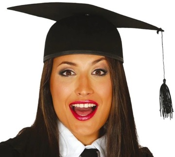 Czapka absolwenta Biret Student Absolwent ZAKOŃCZENIE ROKU