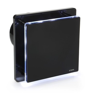BFS125LT-B - Wentylator czarny LED + Timer 125 mm