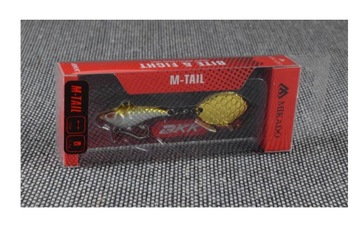 MIKADO M-TAIL LURE 12г/GOLD - в упаковке 1 шт.