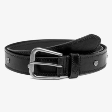 Ремінець Dickies з заклепками чорний