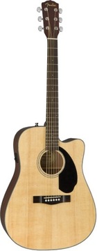 Электроакустическая гитара Fender CD-60SCE Natural