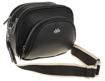 Maria C. Elegancka Torebka Damska listonoszka MC607 Black