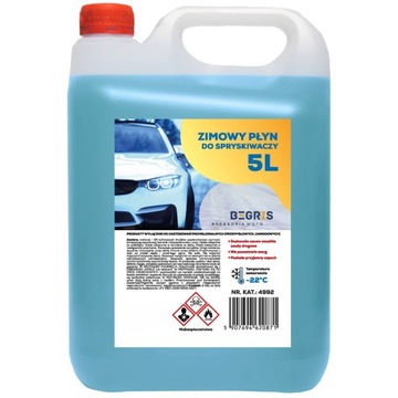 ЗИМНЯЯ ОМЫВАЮЩАЯ ЖИДКОСТЬ 5Л -22 АРОМАТИЧЕСКАЯ СЧЕТ-ТОЛЬКО КОМПАНИЯ 4X5L 20L