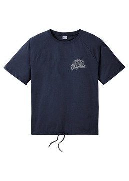 B.P.C t-shirt męski bawełniany z troczkami ^L