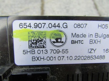 PANEL ŘÍZENÍ SKODA KAMIQ 654907044G