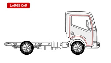 УСИЛЕННАЯ ПРОКЛАДКА ДЛЯ ЗАЩИТЫ КРОМКИ ДВЕРИ АВТОМОБИЛЯ Белый