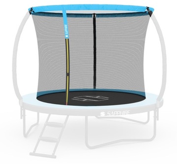 SIATKA DO TRAMPOLINY 12FT 365-374cm na 4 słupki WEWNĘTRZNA
