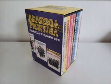 Akademia Policyjna - Kolekcja 7 filmów DVD - PL