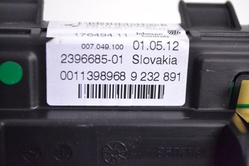 BMW 1 F20 116I 2012 RHD TACHOMETR SADA INDIKÁTOR