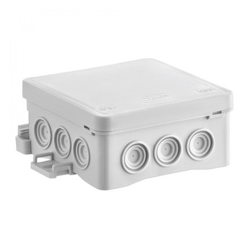 Puszka naścienna 85x40x85mm z dł. szara FASTBOX
