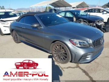 Mercedes Klasa C W205 2019 Mercedes-Benz Klasa C 43 AMG 4Matic 2019, 3.0L V6 385KM, odpala i jezdzi,