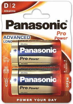 Bateria alkaliczna Panasonic D (R20) 2 szt.