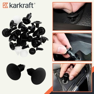 Клипсы для ковровых покрытий 100 штук НАБОР В БОКСЕ