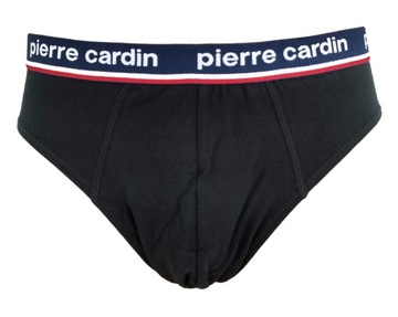 Slipy męskie bawełniane Czarne Pierre Cardin XXL