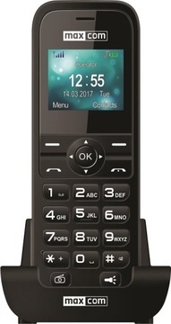 Стационарный телефон с SIM-картой MAXCOM MM36D