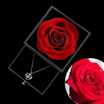 ВЕЧНАЯ КОРОБКА С РОЗАМИ НА ЦЕПИ, ПОДАРОК