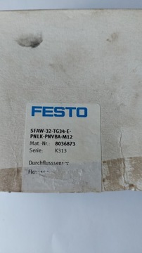 Датчик расхода SFAW-32-TG34-E-PNLK-PNVBA-M12 8036873 Festo