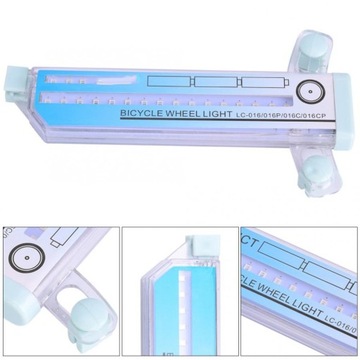 НЕОНОВЫЕ ВЕЛОСИПЕДНЫЕ ФОНАРИ СВЕТОДИОДНЫЕ ФАРЫ НА КОЛЕСАХ СПИЦЫ