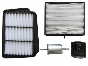 CHEVROLET NUBIRA 04- 1.4 1.6 1.8 FILTRY SADA