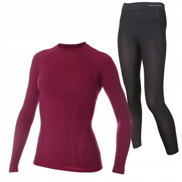 ODZIEŻ TERMOAKTYWNA KOMPLET BRUBECK ACTIVE WOOL L