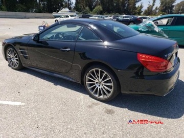 Mercedes SL R231 2018 Mercedes-Benz SL 2018 r., 4,7 L 550 SL ROADSTER 4.7 Benzyna 449KM, zdjęcie 3
