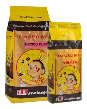 Kawa ziarnista PASSALACQUA MEKICO PLUS 1 kg