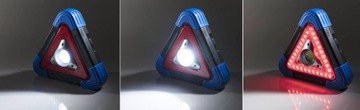 TRÓJKĄT LAMPA ROBOCZA Z FUNKCJĄ ŚWIATŁA AWARYJNEGO