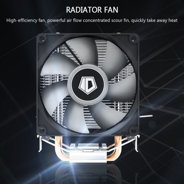 dla Intel LGA1200/115X cichy wentylator Ventilador