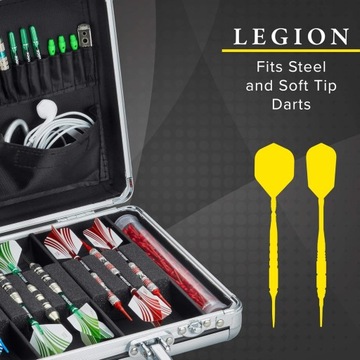 Casemaster Legion алюминиевый кейс - чехол для дартса