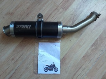 KTM DUKE 125 21- TŁUMIK WYDECH GP STORM