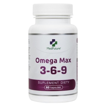 Omega 3-6-9 Max 60 kaps Kwasy tłuszczowe