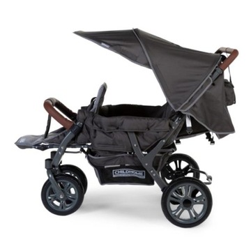 УДОБНАЯ, КОМФОРТНАЯ КОЛЯСКА ДЛЯ ТРЕХ ПЕРСОНАЛА