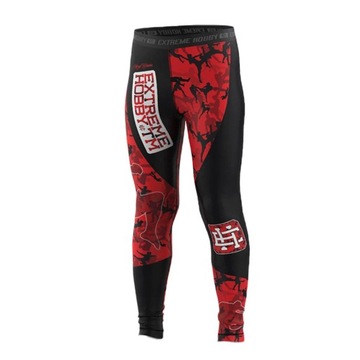 Extreme Hobby Legginsy Dziecięce Red Warrior 164