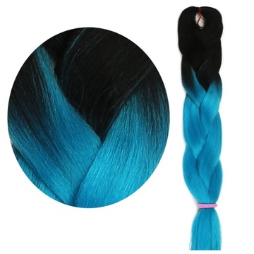 Pasma syntetyczne WŁOSY kolorowe warkocze dredy