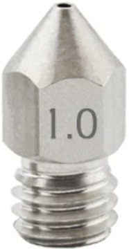DYSZA STALOWA MK8 1 .0 mm 1.75mm CREALITY ENDER 3