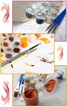 Картина по номерам Картина 40х50 Краски + Кисти