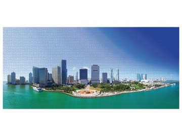 Playtive Puzzle XXL 3000 elementów Miami Beach Plaża PANORAMA FLORYDA