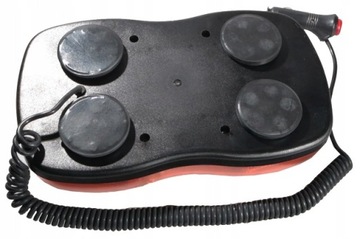 LAMPA OSTRZEGAWCZA KOGUT LED MAGNES R65 12V/24V